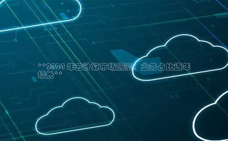 EON体育4登录百度智能门户**2024 年云计算市场洞察：业务占比逐年
增长**