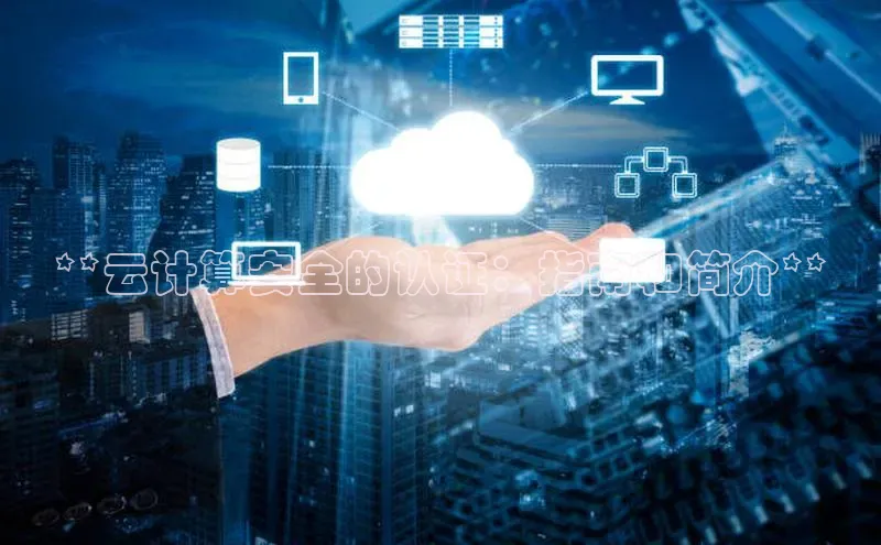 EON4官网颐驰 06**云计算安全的认证：指南和简介**